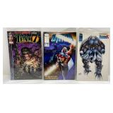 Misc. Comic Books In Protective Sleeves