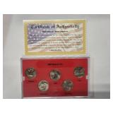 2007 Denver Mint Edition State Quarter Collection - 5 coins
