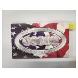 2007 Platinum Edition State Quarter Collection - 5 coins