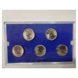 2016 America the Beautiful Mint Quarter Collection - Philadelphia Mint Edition - 5 coins