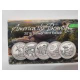 2016 America the Beautiful Mint Quarter Collection - Denver Mint Edition-5 coins