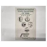 2000, 2003,2004,2005,2006,2008 Commemorative State Quarters (114 coins)  BU