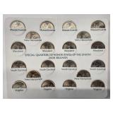 2000, 2003,2004,2005,2006,2008 Commemorative State Quarters (114 coins)  BU