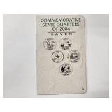 2000, 2003,2004,2005,2006,2008 Commemorative State Quarters (114 coins)  BU