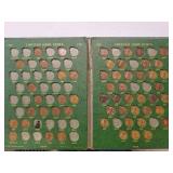 Lincoln Cents   "1909-1958 misc.  Lincoln Wheat Head Cents (119 Coins) 1959-1970 misc. Lincoln Pennies (9 Coins)" Very Good - Very Fine