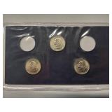 1999 P State Quarters unc - 3 coins  AU