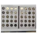 1999-2003 State Quarters unc in book - 45 coins    AU