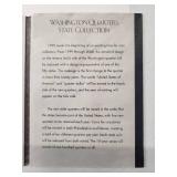 1999-2003 State Quarters unc in book - 45 coins    AU