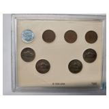 WWII Obsolete Coin Collection 1943-1946 8 coins   Very Good - Very Fine