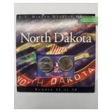 ND US minted quarters (2 coins)