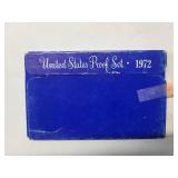 1972 US Mint Proof Set  5 coins  Uncirculated