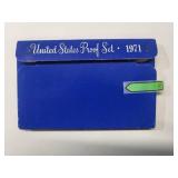 1971 US Mint Proof Set 5 coins -- Uncirculated