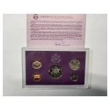 1991 US Mint Proof Set 5 coins -- Uncirculated