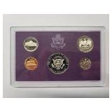 1984 US Mint Proof Set 5 coins -- Uncirculated