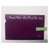 1988 US Mint Proof Set  - 5 coins
