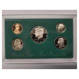 1994 US Mint  Proof Set  - 5 coins