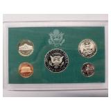1994 US Mint  Proof Set  - 5 coins