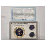 2013 Theodore Roosevelt Dollar Mania Mint Set - Platinum/Gold -- Uncirculated