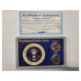 2013 Theodore Roosevelt Dollar Mania Mint Set - Platinum/Gold -- Uncirculated