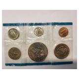 1977 US Mint Uncirculated Coin - 6 coins