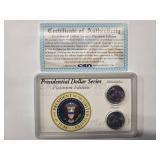 2015 Harry S Truman Dollar Mania Mint Set - Platinum/Gold -- Uncirculated