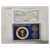 2015 Harry S Truman Dollar Mania Mint Set - Platinum/Gold -- Uncirculated