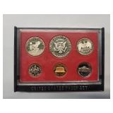 1980 US Proof Set Uncirculated 6 coins   Mint