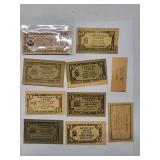 Misc advertising on wood   Collectable