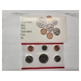 US Mint Set 1992 Uncirculated - 12 coins - P and D Mint