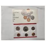 US Mint Set 1992 Uncirculated - 12 coins - P and D Mint