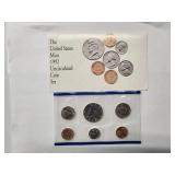 US Mint Set 1992 Uncirculated - 12 coins - P and D Mint