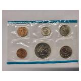 US Mint Set 1972 Uncirculated - 12 coins - P and D Mint