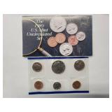 US Mint Set 1989 Unciruclated - 12 Coins - P and D Mint