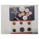US Mint Set 1989 Unciruclated - 12 Coins - P and D Mint
