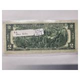 $2  star note 1976  Low serial number  I00199384*   Almost Uncirculated