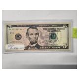 $5  Star dollar 2017 Uncirculated