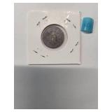 1868 Shielded Nickel  - 89% Silver     (No Ray)  Good