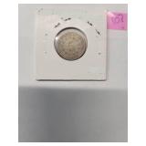 1882 Shielded Nickel - 89% Silver  (No Ray) Fine