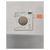 1853 Seated Liberty Quarter dollar  Fine 10 -  Silver 90%