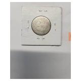 1853 Seated Liberty Quarter dollar  Fine 10 -  Silver 90%