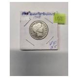 1908 Seated Liberty Quarter dollar Very Fine 35  - Silver 90%