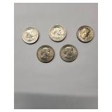Susan B Anthony Dollar Very Fine (5 Coins)