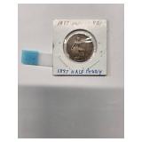 1897 Half Penny  Very Good