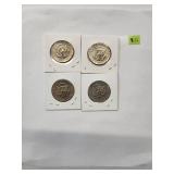 1977 Kennedy Half Dollars (4 Coins)