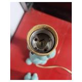 Vintage 1956 Flair Poodle Lamps "Blue/Turquoise Color"    Very Rare