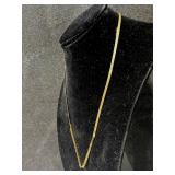 14KT Herringbone 18" Necklace (3 grams)