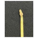 14KT Herringbone 18" Necklace (3 grams)