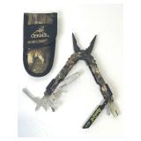 Gerber Camo Multi-Tool and Case in Used Condition