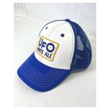 RARE UFO White Ale (Boston, MA) Snapback Trucker Hat