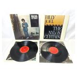 Billy Joel - 52nd Street Vinyl LP (1978, AL 35609) & The Nylon Curtain Vinyl LP (1982, AL 38200)